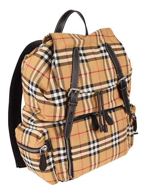 burberry vintage check rucksack|Burberry vintage check backpack.